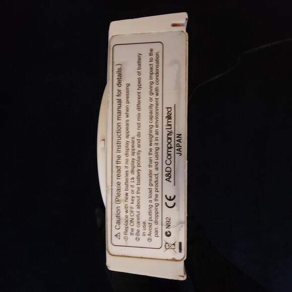 AND Digital Weighing System Type HL-2000i Max weight 2000g Minimum display 1g - Picture 6 of 9